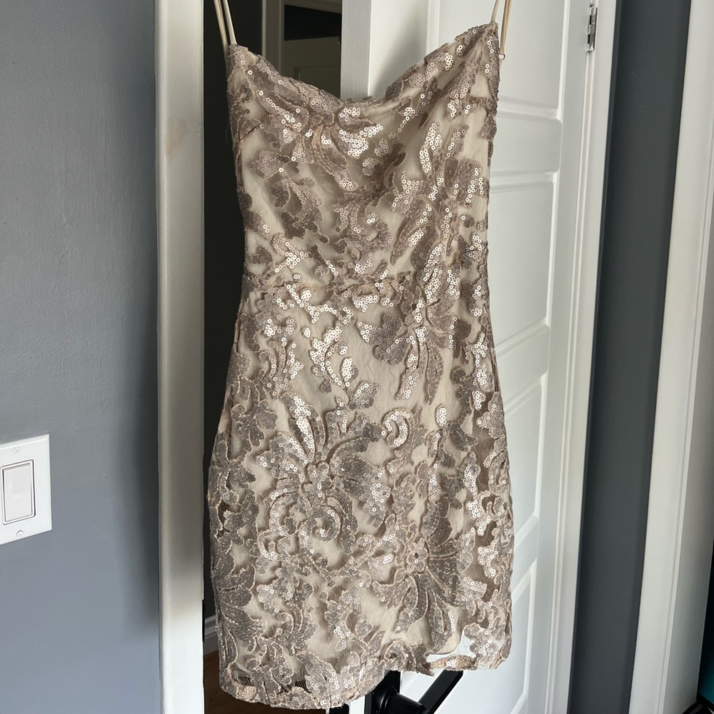 Lucy In The Sky Sequin Dress